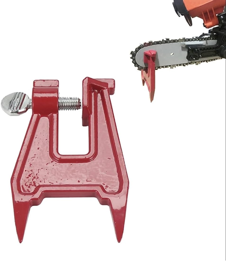 Chainsaw Stump Vise, Portable Chainsaw Sharpening Accessory, Chainsaw Filing Vise for Sharpening