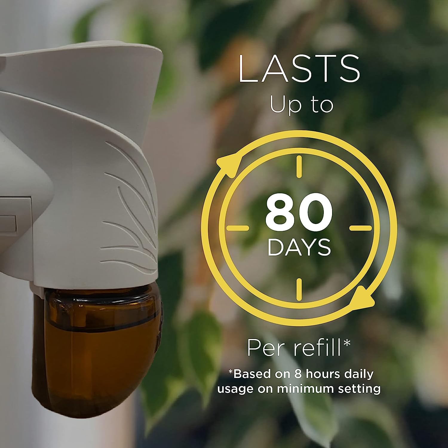 Botanica Liquid Electric Diffuser, Vanilla & Himalayan Magnolia, Device + Refill, 19Ml image number 1