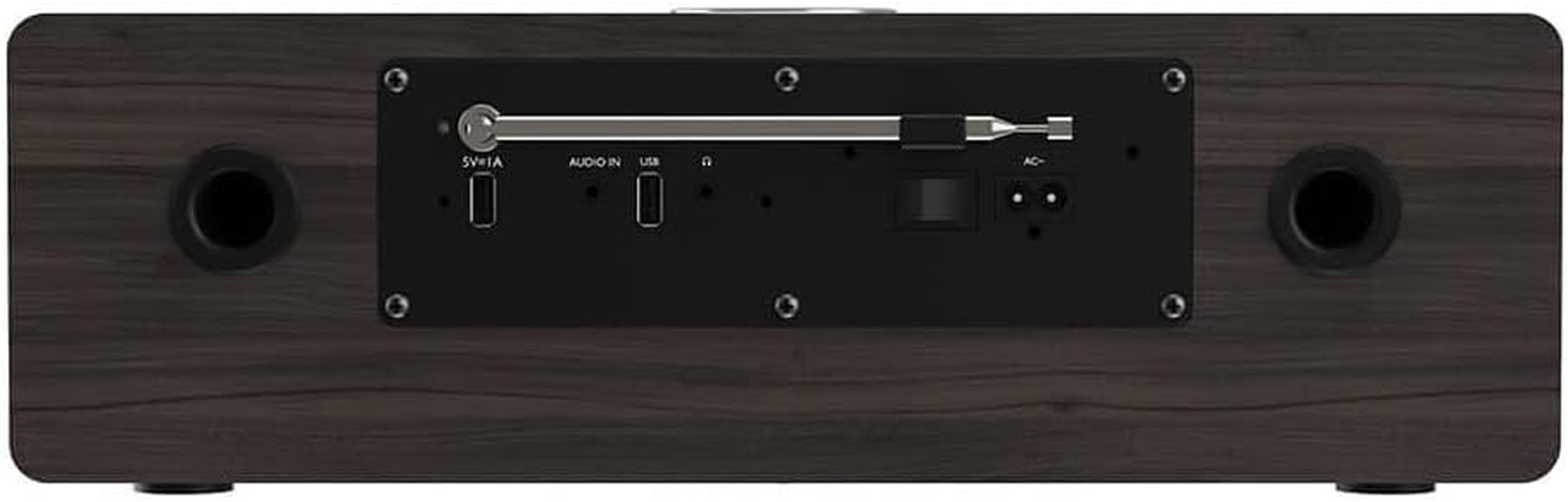 Majority Oakington Bluetooth DAB Radio and CD Player and Music System, Oak, Walnut