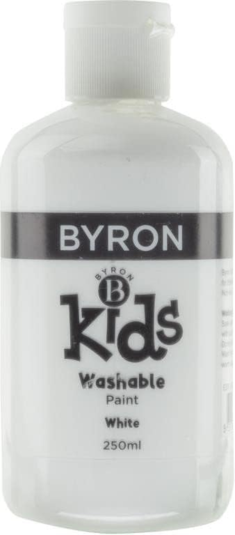 Jasart Kid'S Bayron Washable Paint, 250 Ml, White image number 1