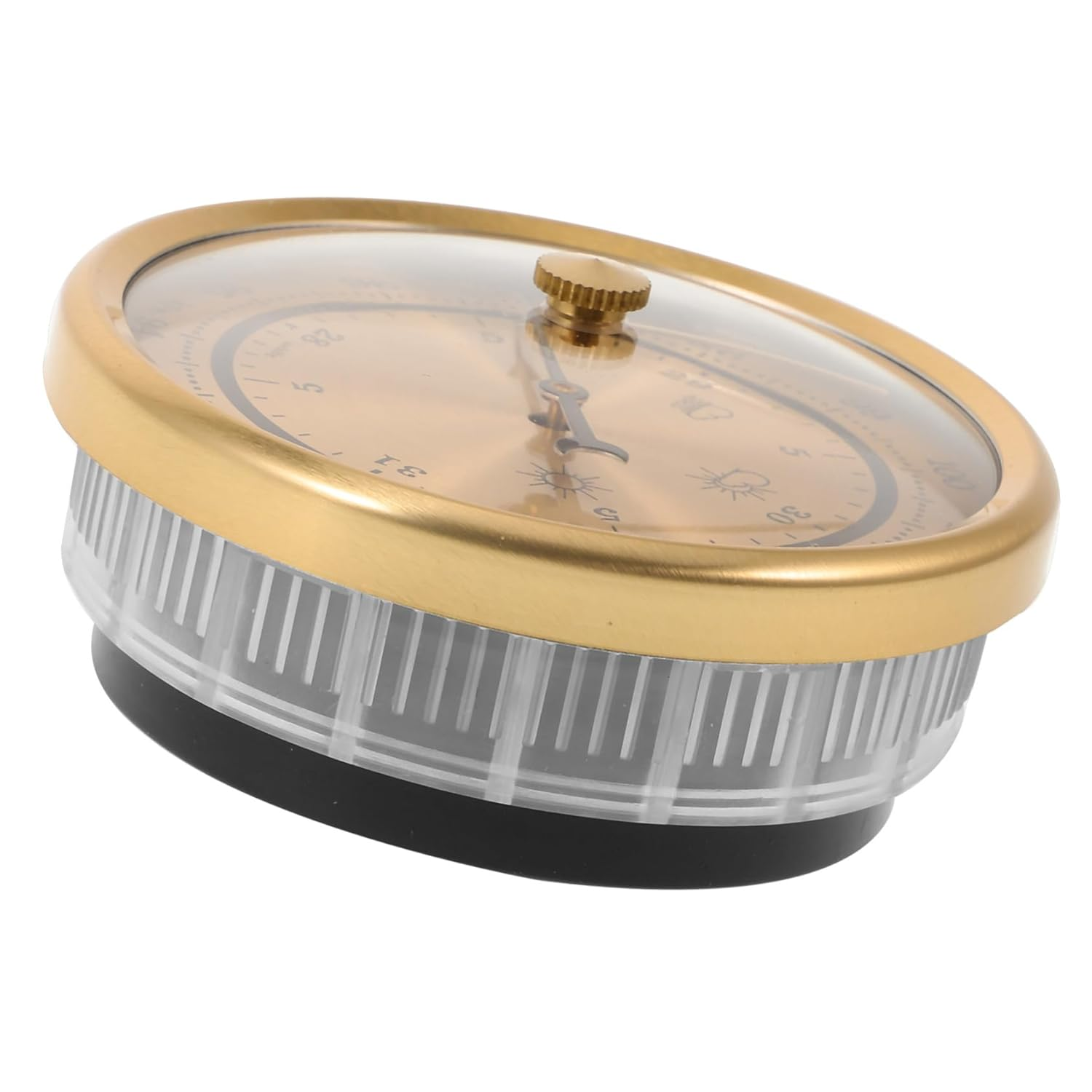 Gatuida Aneroid Barometer with Thermometer and Hygrometer Portable Small Weather Station for Accurate Home Air Pressure and Weather Prediction image number 4