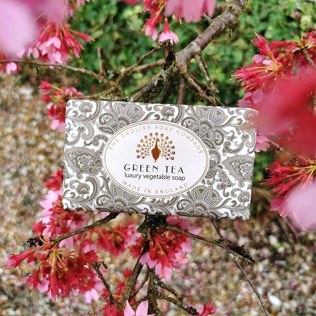 English Soap Company Green Tea Soap 190 G image number 3