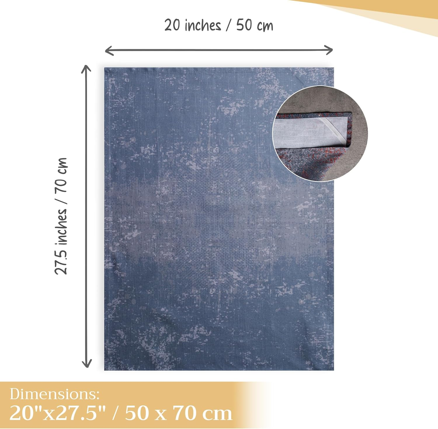 Maison D'Hermine Kitchen Towels Set of 3 100% Cotton 27.50" X 20" Reusable Cloth Tea Dish Towels Absorbent with Hanging Loop for Kitchen, Home, Dining, Cocktail Parties (Imperfection)