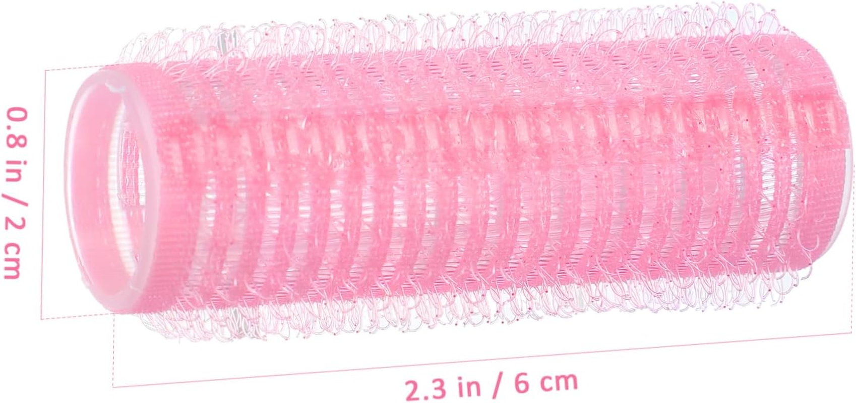 HAMPPLIES Self-Adhesive Hair Rollers 6Pcs 2Cm for Curling Suitable for Hair Types Random Colors image number 2