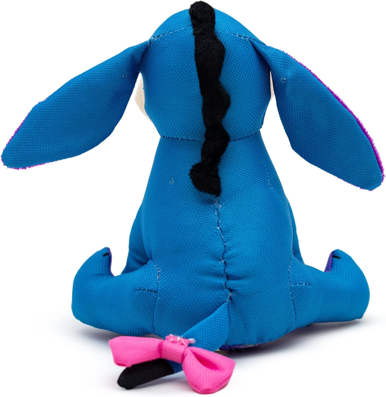Buckle-Down Disney Dog Toy, Winnie the Pooh Eeyore Sitting Pose Blue Pet Toy, Ballistic Nylon Plush image number 3
