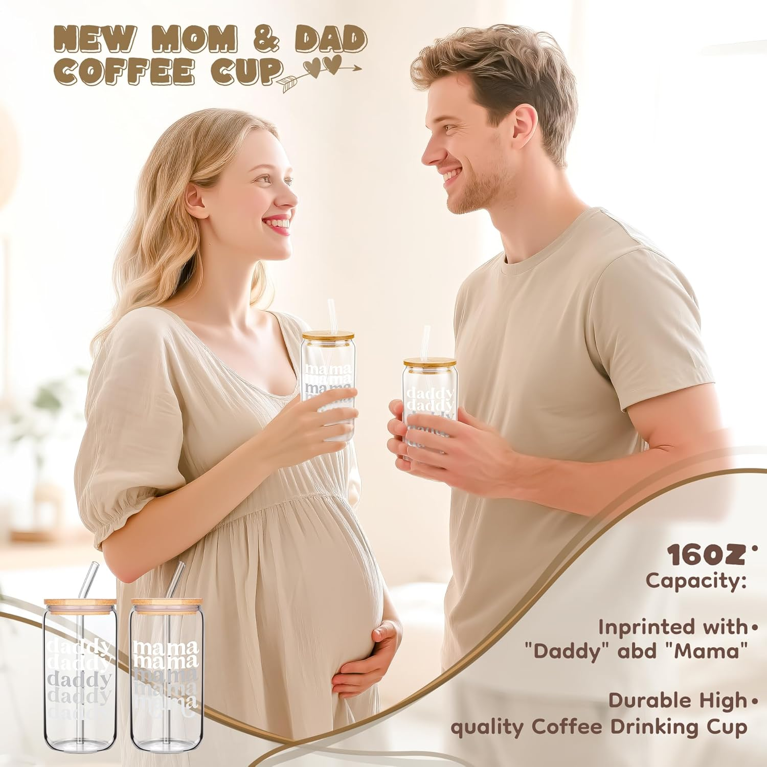 14PCS Baby Shower Gifts,New Mom Gifts for Women & Newborn Baby Gifts, Top Pregnancy Gifts for New Parents Gender Reveal Gifts, Expecting Parents to Be, New Mom Care Package after Baby