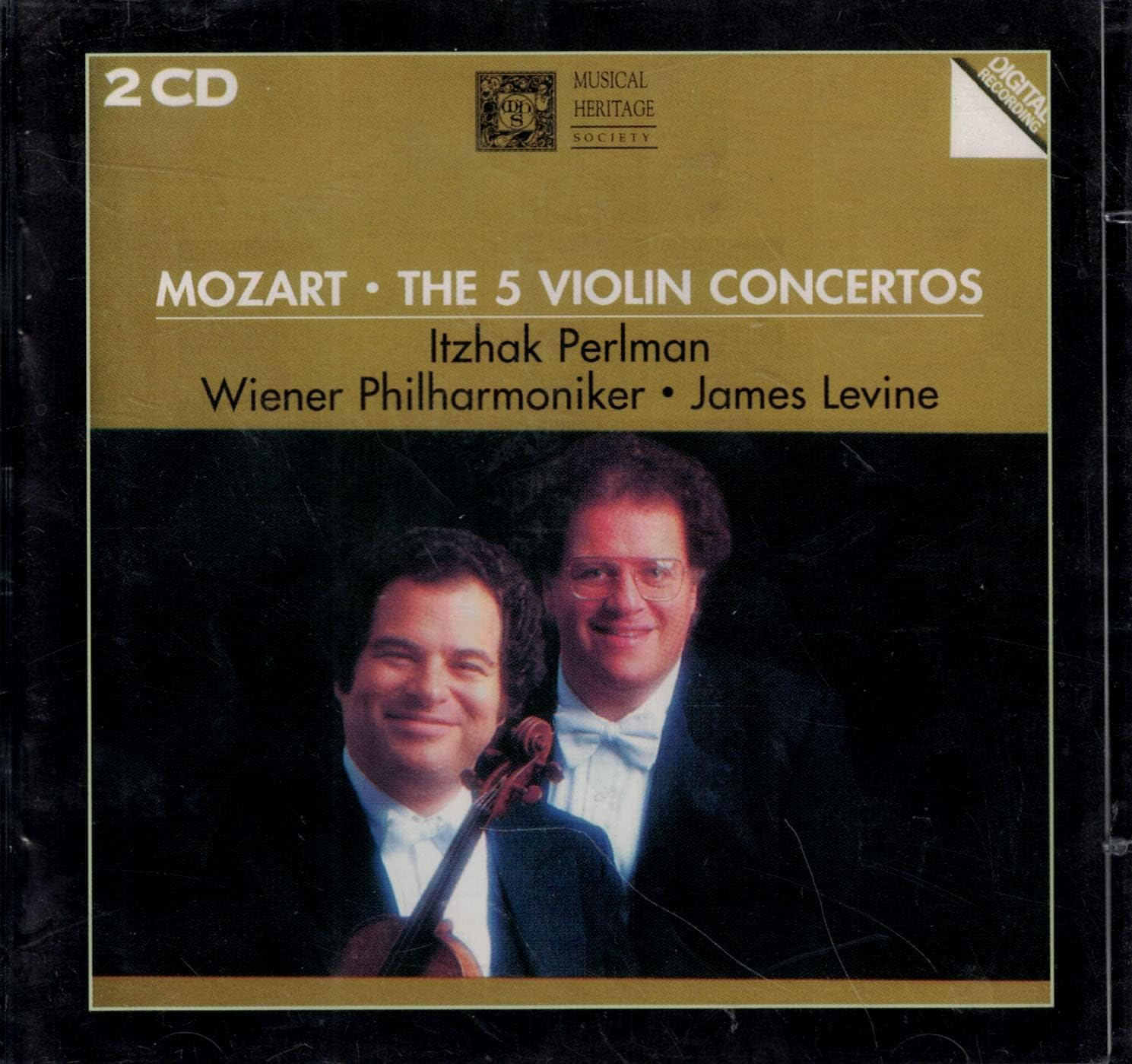 Mozart: the Five Violin Concertos Perlman/Vienna Philharmoniclevine/ (UK Import)