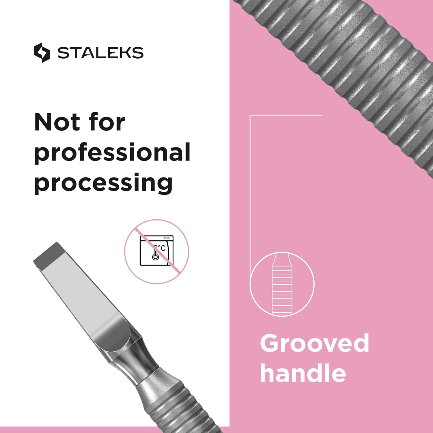 STALEKS PRO Cuticle Pusher Classic 30 Type 2, Manicure Tool PBC-30/2 image number 5