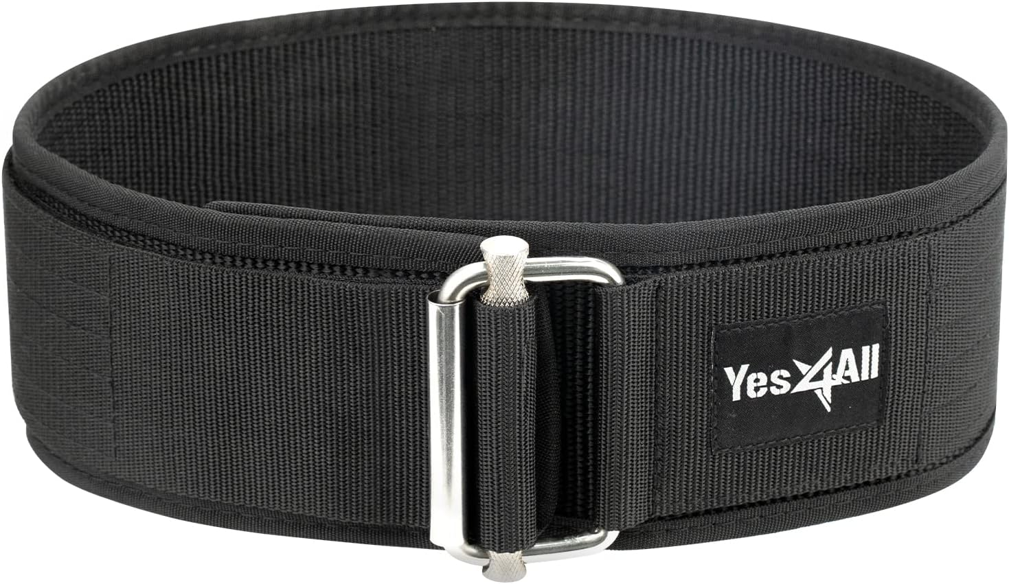 Yes4All Real Leather Weight Lifting Belt for Back Support/Powerlifting/Squat/Deadlift-Adjustable Dip Belt for Men and Women