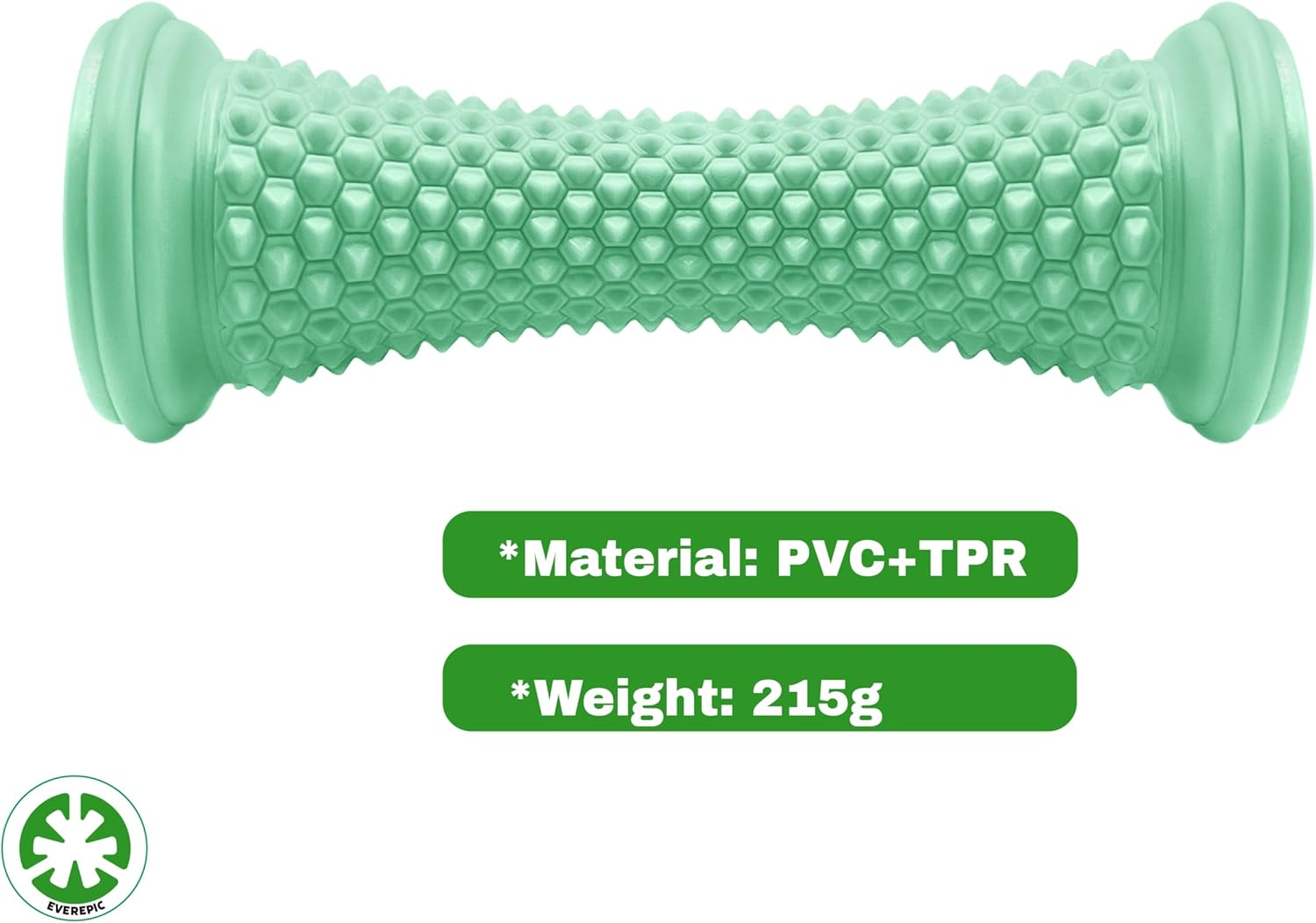 Foot Roller Massager - Ultimate Plantar Fasciitis Relief, Deep Tissue Muscle Massager, Reflexology Tools, Green image number 5