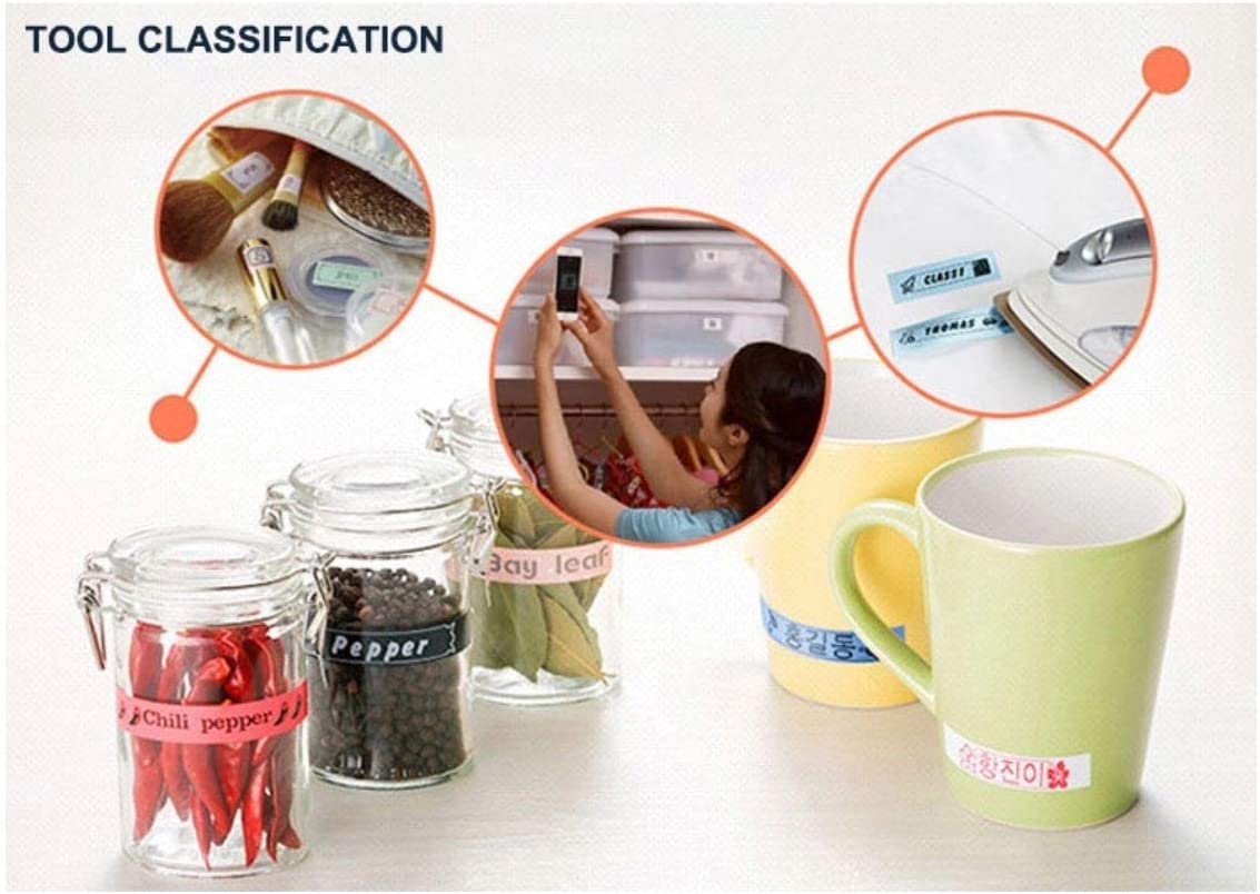 4 Pack Black on White Label Tape Compatible with Brother TZ231 Tze231 Made for P-Touch Sticker Label Tape Label 12Mm X8M