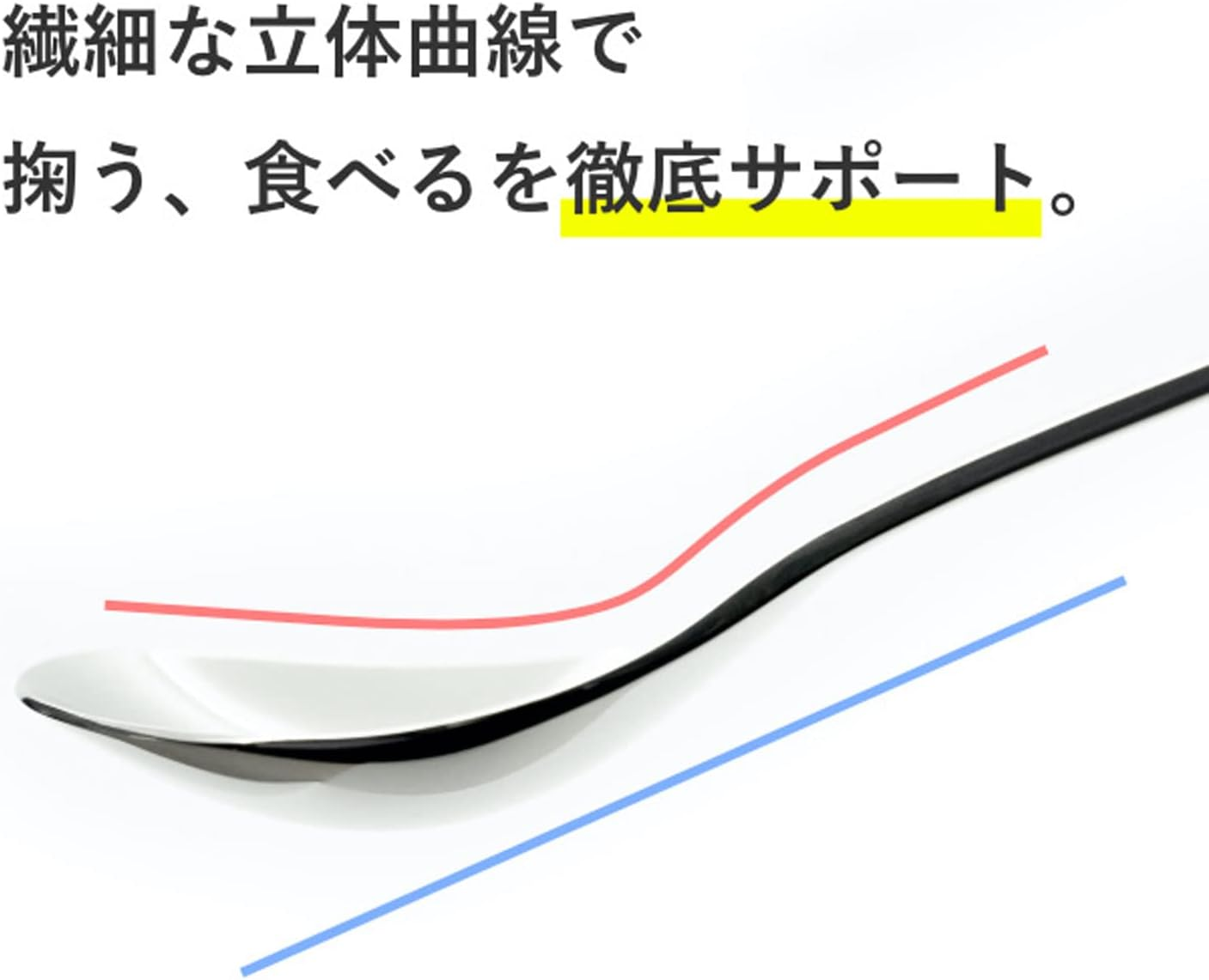 Yamazaki Metal Industries Soup Wizard ES6 Features Hexagonal Design (Ambidextrous) image number 4