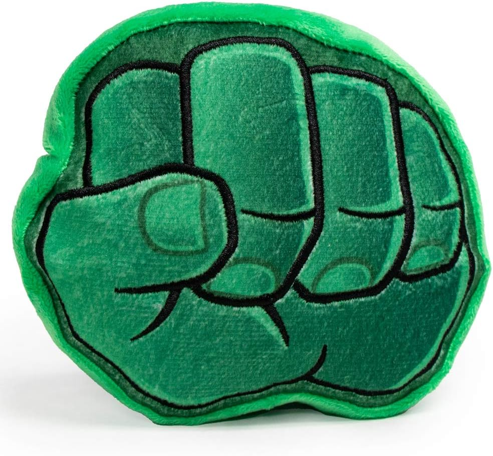 Dog Toy Plush Hulk Fist Greens, Pet Toys