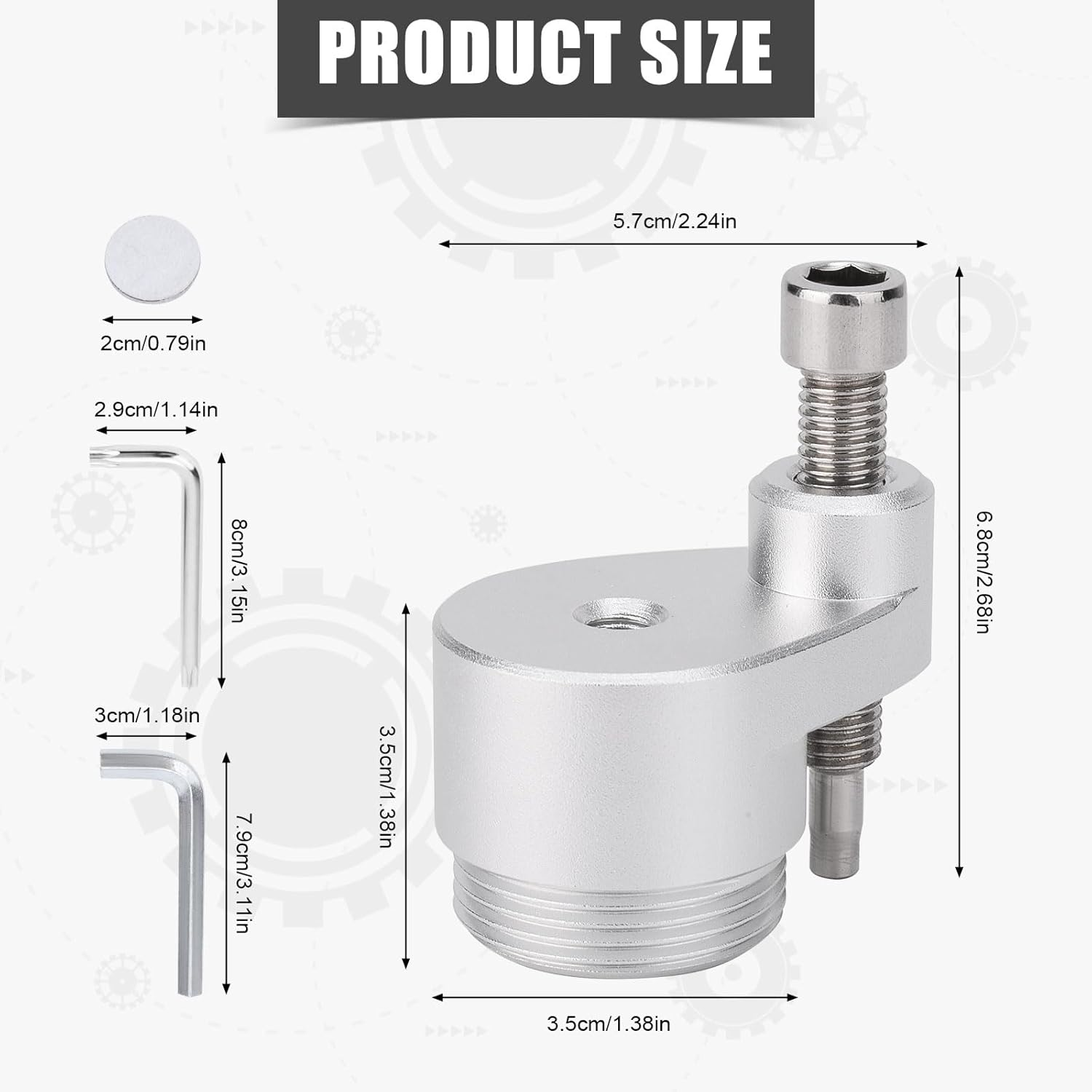 Belt Changing Tool, Clutch Spreader Cvt Drive Belt Clutch Spreader Tool Belt Changing Tool for Can Am CVT Belt Changing Tool Compatible with 2017-2022 Can Am Maverick X3 image number 6
