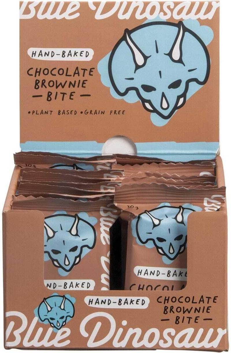 Blue Dinosaur Chocolate Brownie Bites, Chocolate Brownie 540 Grams, Pack of 18 image number 1