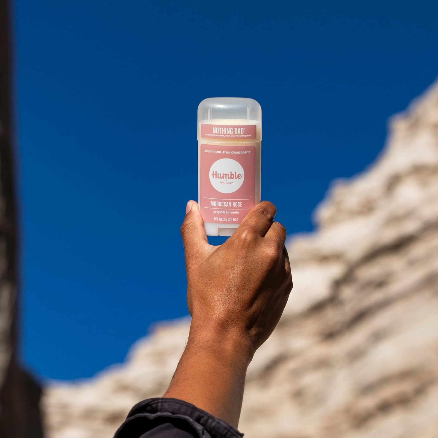 Humble Brands - All Natural Deodorant Stick Moroccan Rose - 2.5 Oz. image number 5