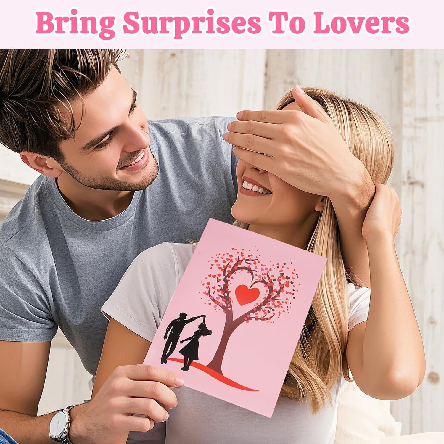 Rose Pop up Card, Mothers Day Card, Happy Anniversary 3D Card, Rose Flower Greeting Card, Birthday Card with Envelope for Mother'S Day, Valentine'S Day, Wedding, for Women, Men, Family, Friends image number 1