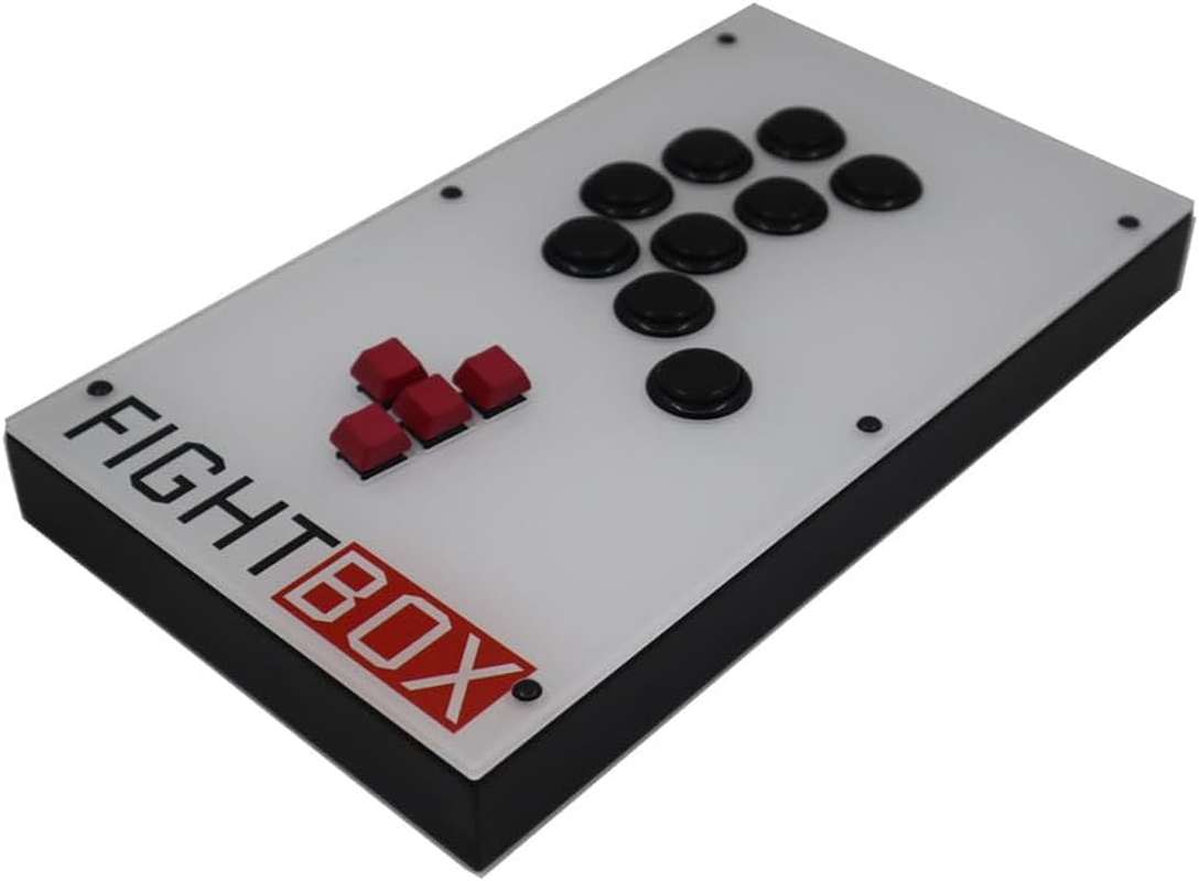 Fightbox F7-PC Keyboard Button Leverless Arcade Fight Stick Game Controller Compatible with Pc/Ps3/Switch image number 1