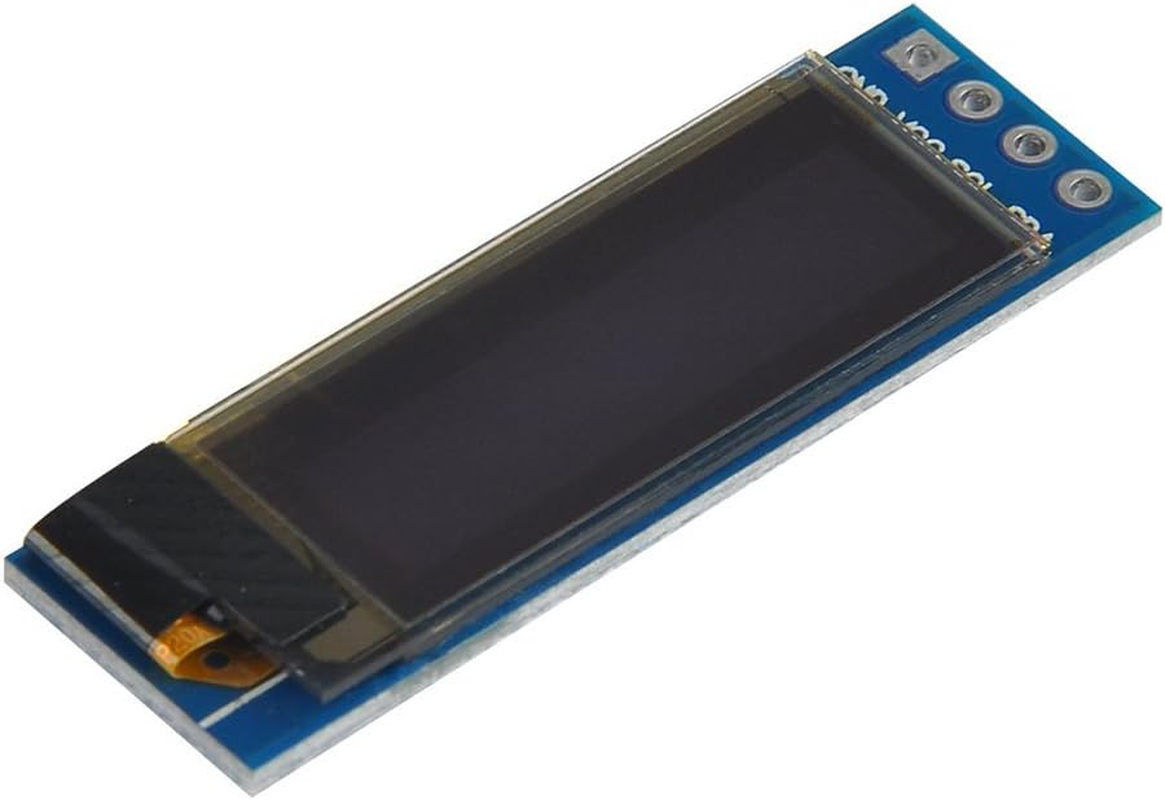 Hiletgo I2C OLED Display Module 0.91" IIC I2C Serial OLED LCD Display SSD1306 128X32 Blue I2C OLED Screen Driver DC 3.3V/5V AVR PIC STM32 Arduino image number 1