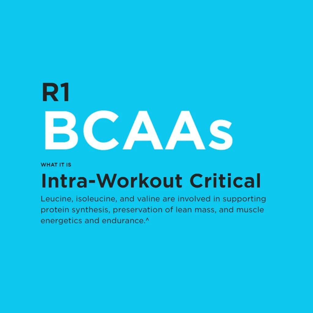 Rule 1 R1 BCAA Powder 213 G, Pineapple Blast (30 Servings)