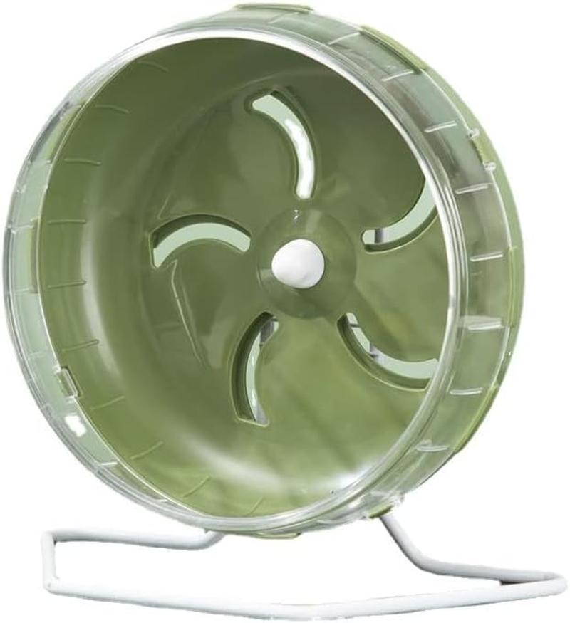 NW 1776 Hamster Running Wheel, Small Animal Running Wheel, Hamster Cage Supplies (Green-L) image number 3