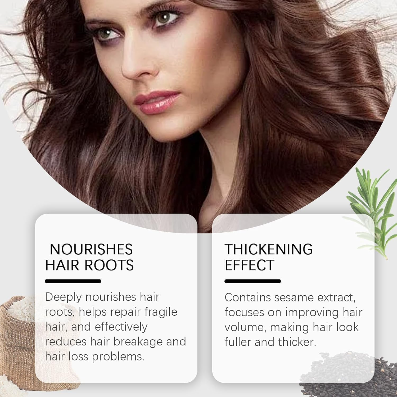 LYSYYAZ Deoxyribose Gel Hair Growth Serum, 60Ml, Unisex-Adults, Clear, Gel Form, for Hair Loss & Thinning, 1 Pcs image number 3