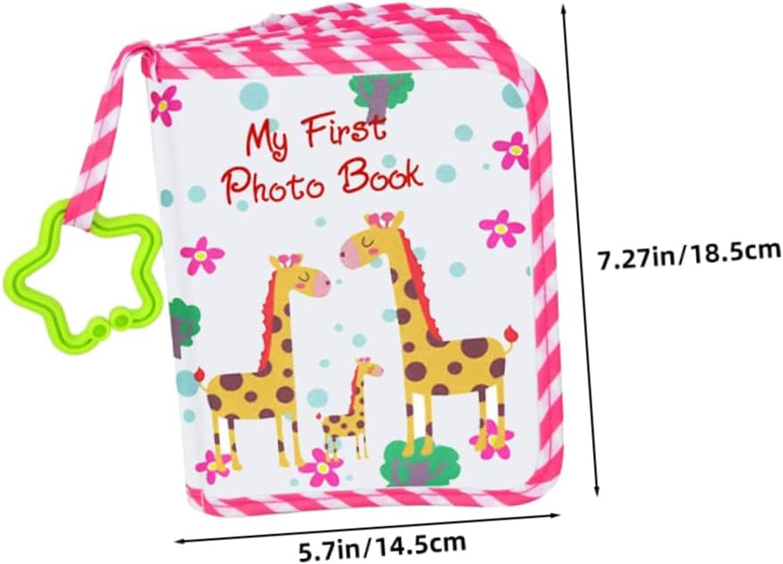 Kisangel 2Pcs Soft Cloth Photo Album Engaging First Year for Newborns Holds Photos Fun Design and Cherishing Memories image number 6