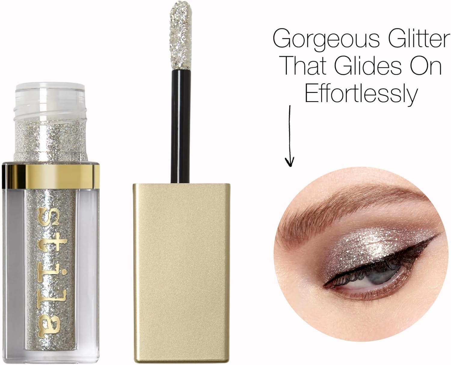 Stila Magnificent Metals Glitter and Glow Liquid Eye Shadow image number 5