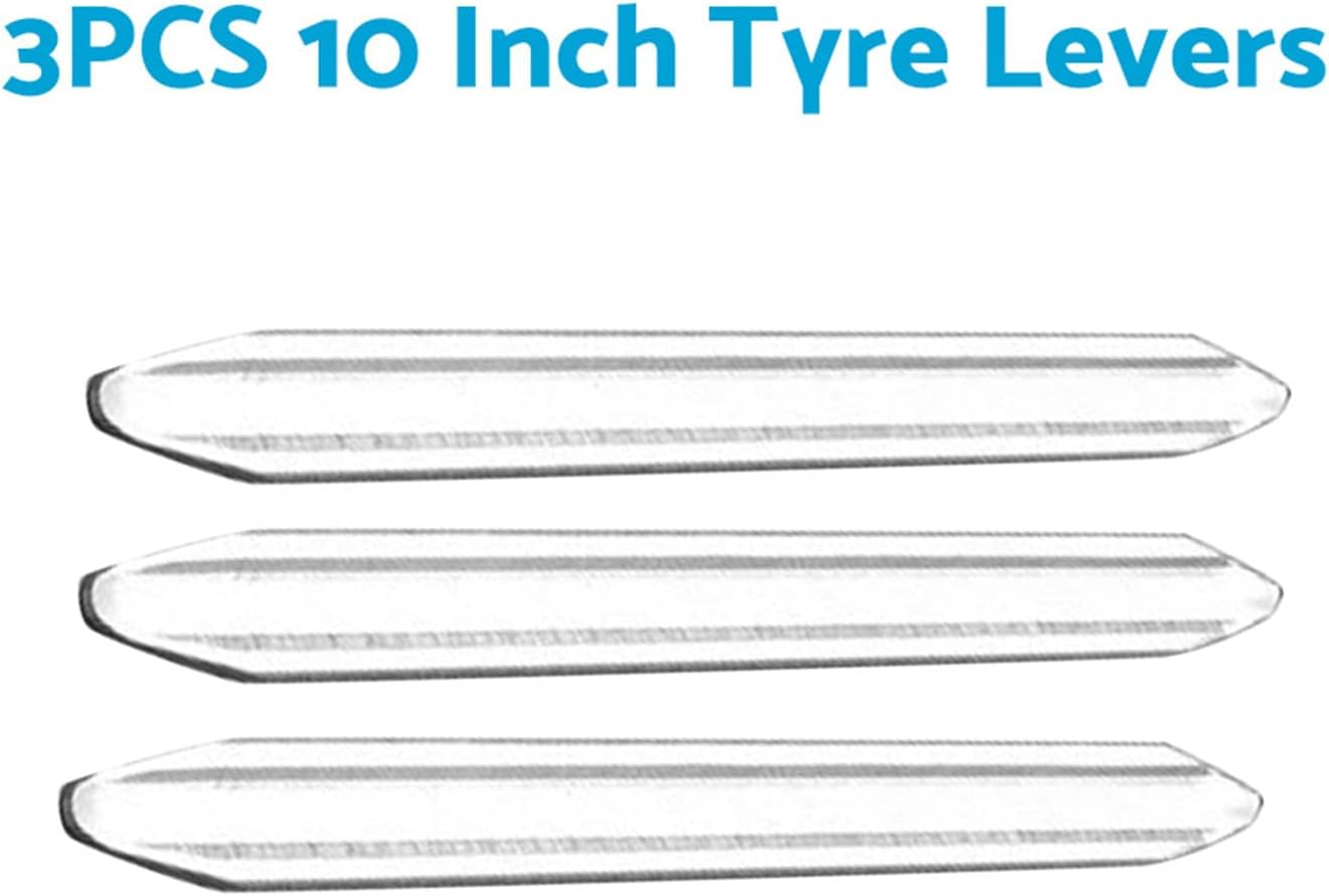 MAX COOL 3 Pack Tyre Levers, Motorcycle Bike Cycle Bicycle Tyre Levers, Pry Bar Tyre Remover Spoon Iron Changing Tool, Bike Tire Lever Car Tyre Repair Kit Tool for Bicycles/Motorcycle/Car/Lorry Tube image number 6