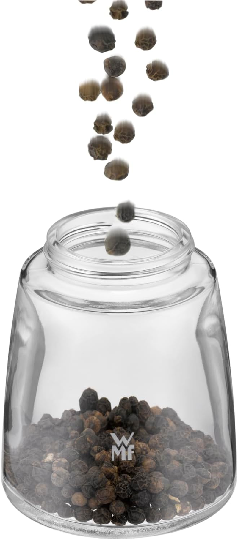 WMF Trend Spice Mill Set 2 Pieces Ceramic Grinder Salt Mill Pepper Mill Anthracite Grey image number 5