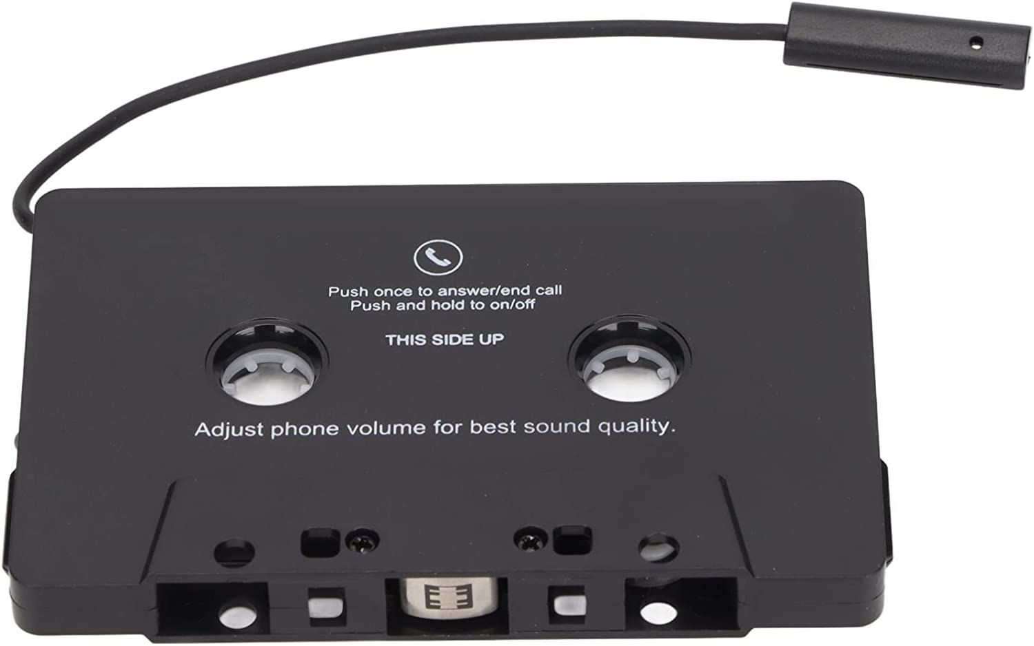 Cassette Bluetooth Adapter for Car Audio, Receiver Supports Phone, Tablet, MP3 Player, Audio Aux Adapter with Bluetooth 5.0