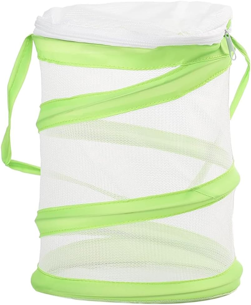 Butterfly Habitat Cage,Portable Insect Catcher Net,Foldable Mesh Cage,For Insect Watching and Catching,16 X 20 Cm image number 1