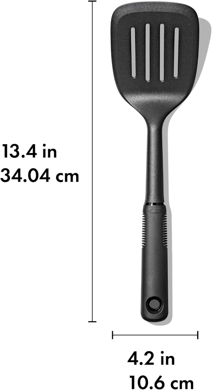 OXO Cooking Spatula, Black, 0719812029030 image number 4