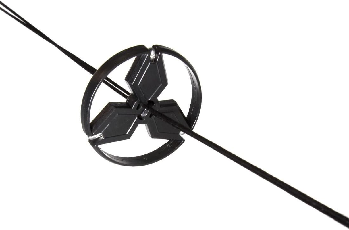 Black Ion Orbit 3 Led - Light Orbit Rave Orbital round Circle - Zero Rattle image number 3