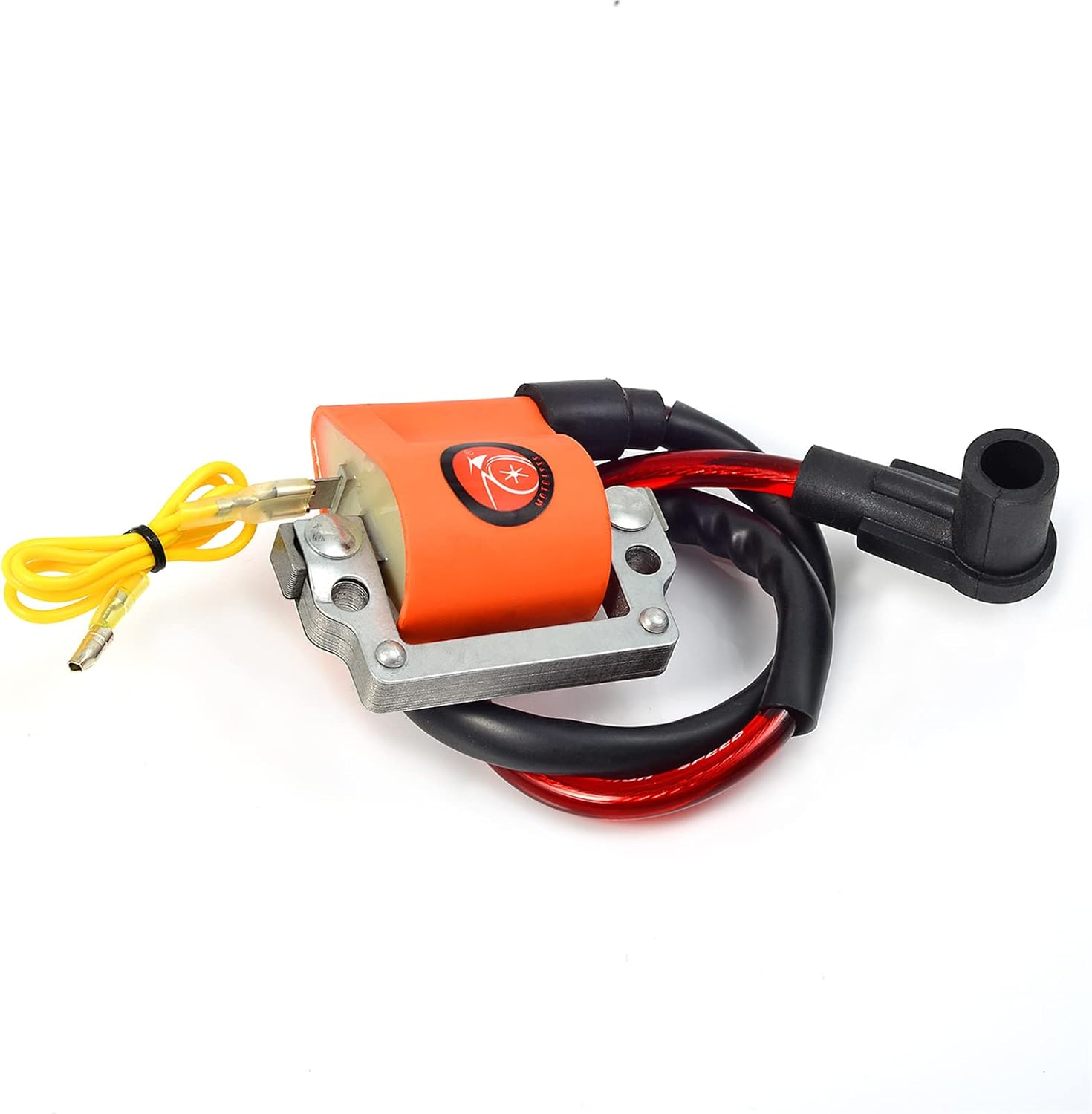 MOTO1988 Igniter CDI and Ignition Coil & Spark Plug for Yamaha G1 Gas 2 Cycle Golf Car Cart 1979-1986 J10-85540-20-00 355-82310 image number 1