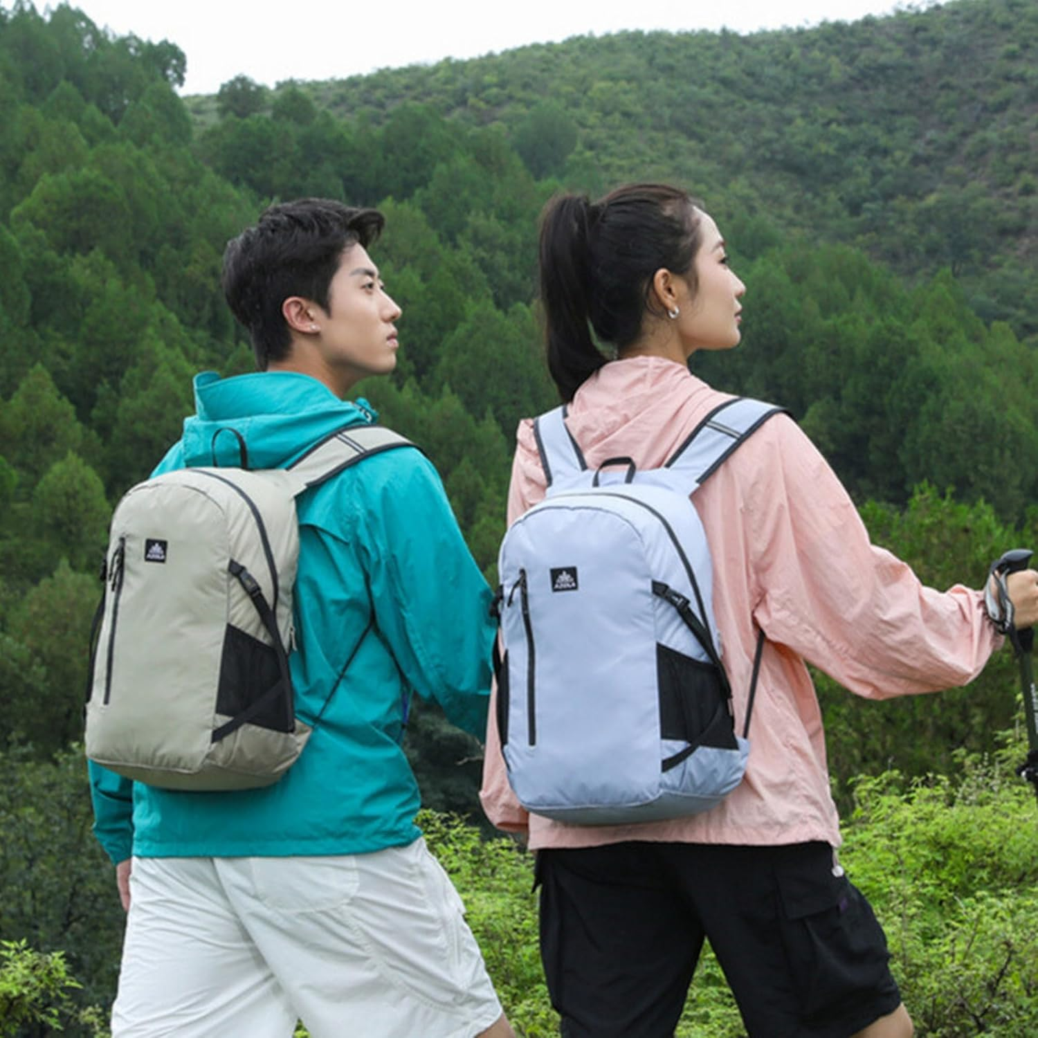 29L Personality Lightweight Packable Backpack Travel Hiking Waterproof Daypack Foldable Backpack for Men Women image number 6