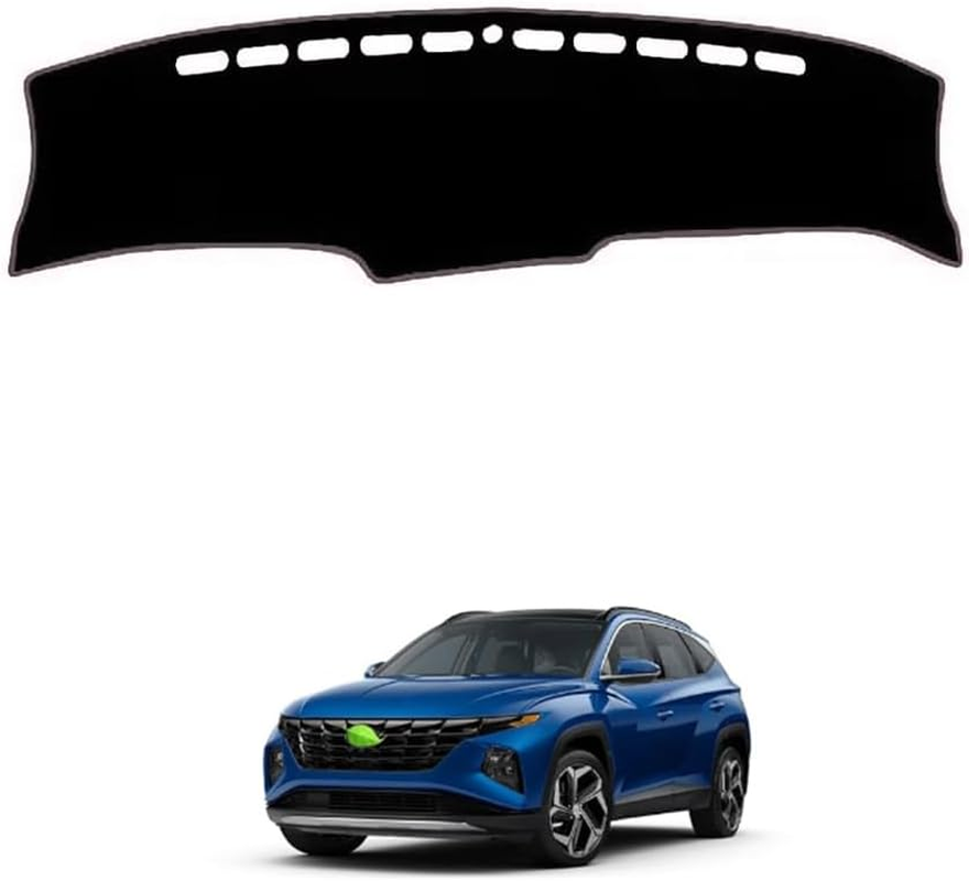 Evervenz Dash Mat for Hyundai Tucson NX4 2022 2023 2024 Flannel（Without HUD） Dash Cover Dashboard Cover Tucson01 image number 3