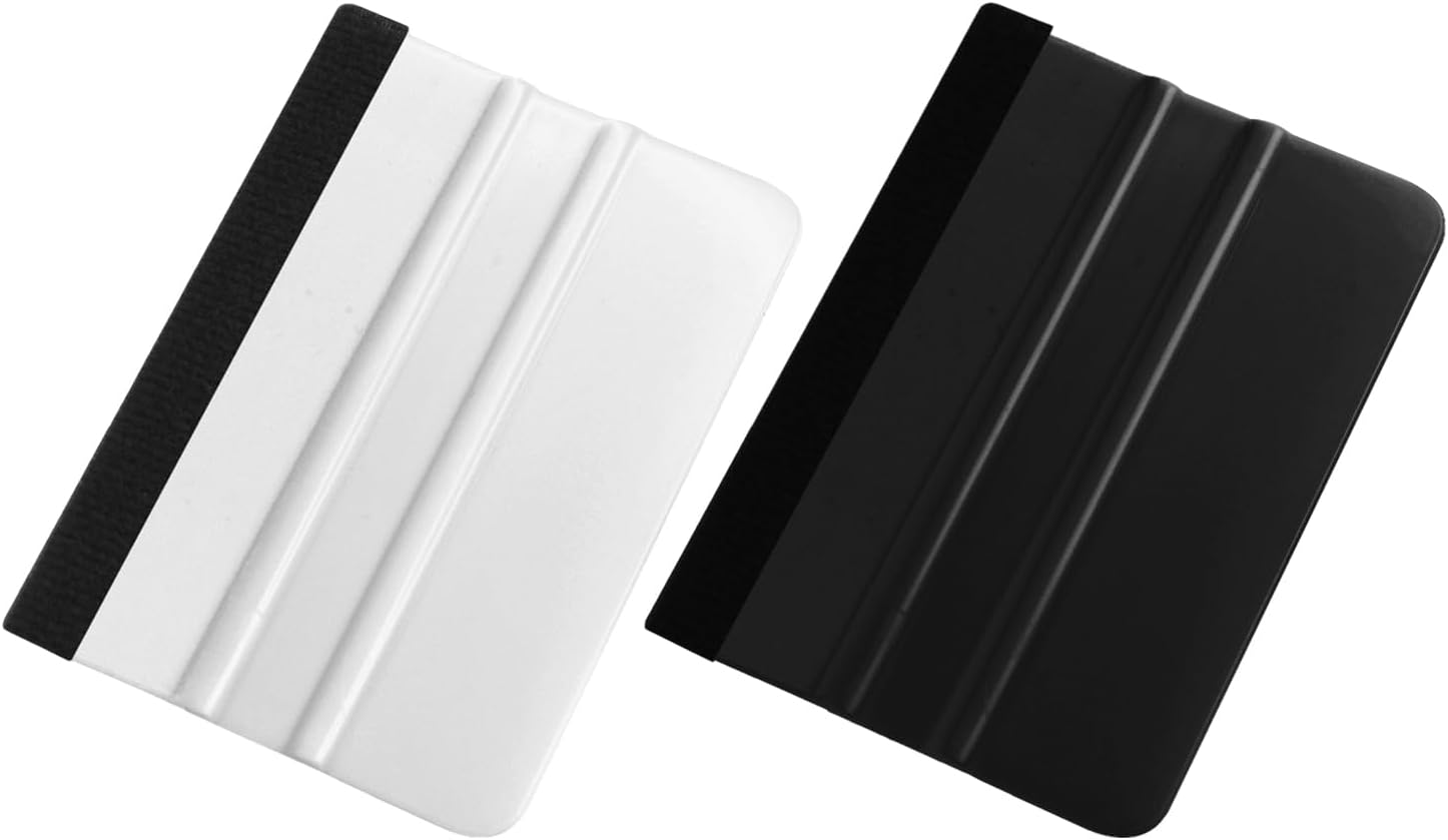 Set of 2 Squeegees with Felt Edge, Car Foil Squeegee Set, Foil Squeegee with Felt Edge, Car Films, Protective Films, Furniture Films, Wall Stickers