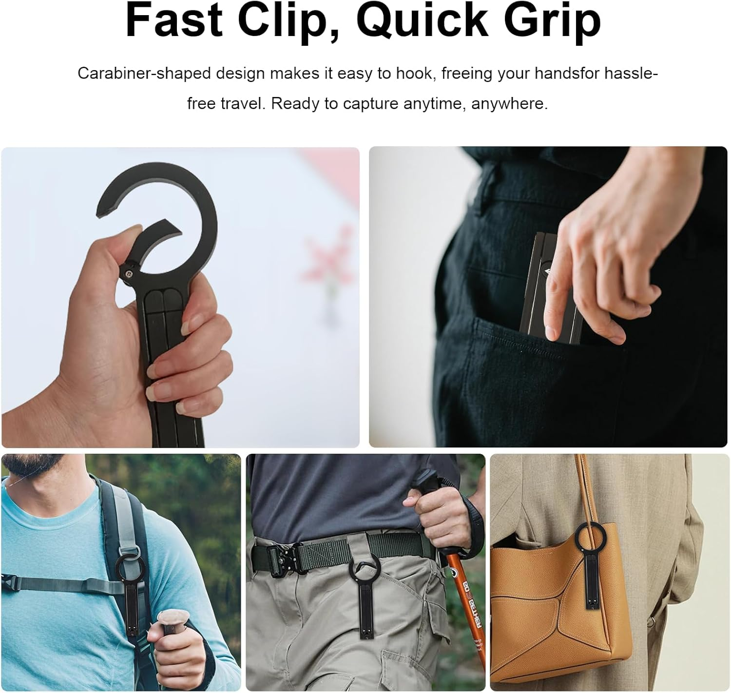 QFFAFAR Magnetic Phone Tripod Stand for Iphone, Tripod Magnetic Phone Stand Phone Mount Tripod for Phone for Mag Safe Selfie Stick, Quick Mount Compatible with Iphone 17 16 15 14 13 12 image number 4