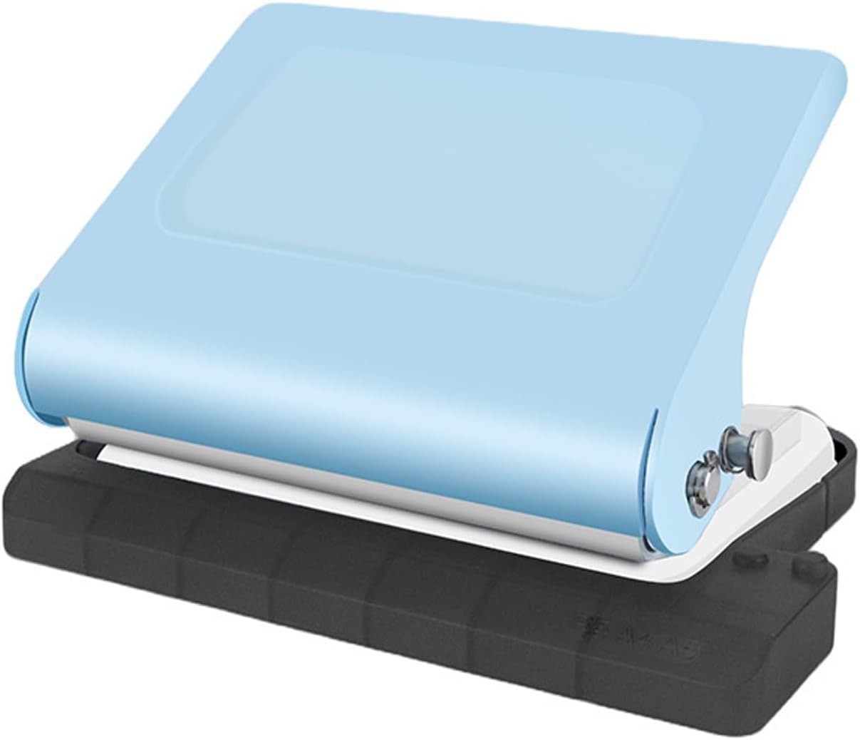 SUIOPPYUW Office Portable Binding Machine Spiral Binder A5/20 Holes A5/20 Holes Punch 8 Sheets Metal Paper Binder Machine, C