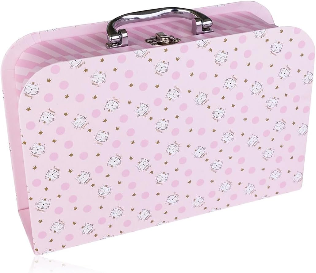 Accentra Princess Kitty Gift Set for Girls & Women - 7-Piece Shower Set with Bubble Bath, Bath Bombs, Shower Gel, Body Lotion & More - Care Set with Strawberry & Vanilla Fragrance in Cute Paper Case image number 4