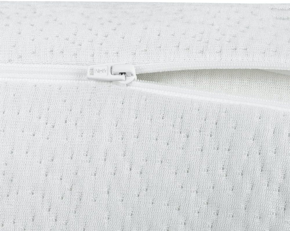 Dreamz Body Pillow Memory Foam Long Full Cushion Sleep Maternity Nursing Support Removable Bamboo Fiber Cover with Zipper Pillowcase Breathable, 120Cmx36Cm image number 5