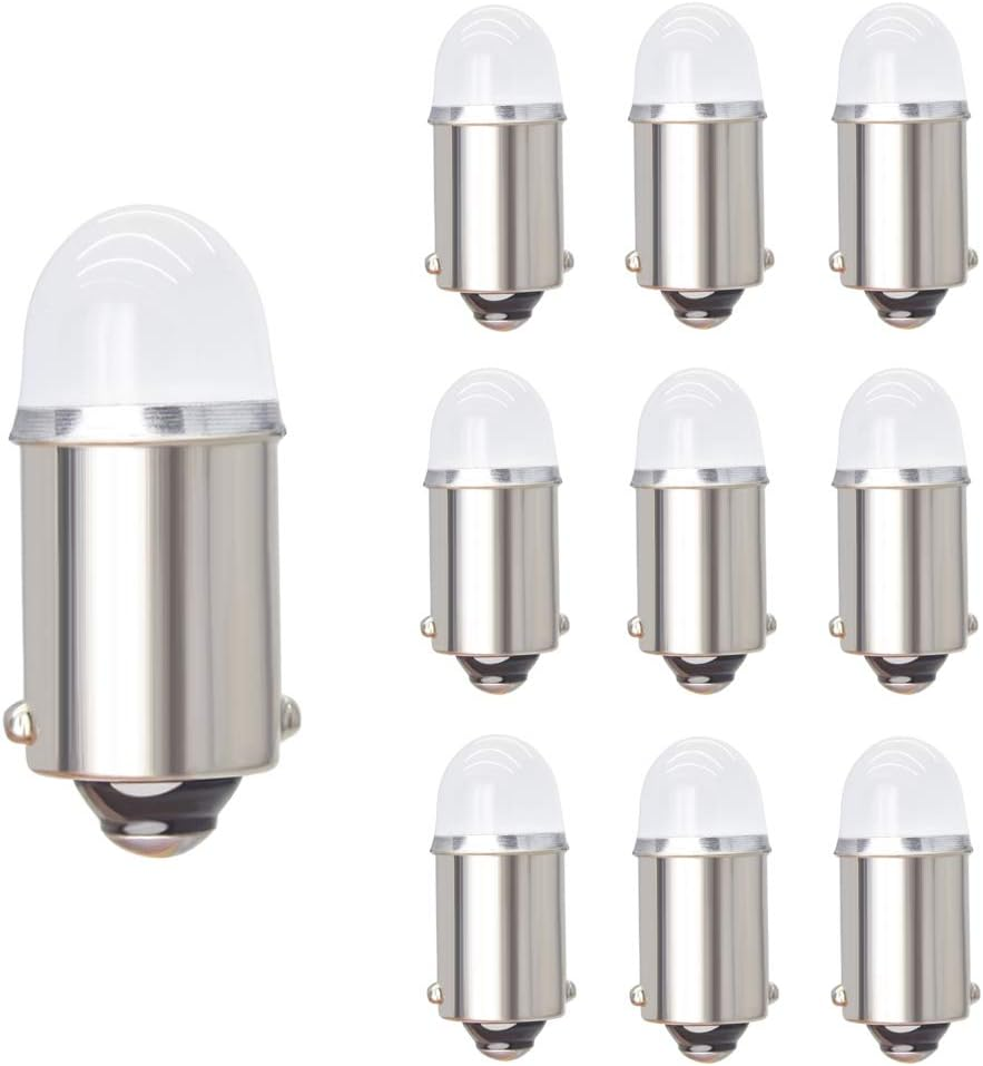 BA9S 53 57 1895 64111 LED Light Bulb for Car 12V Yellow Color