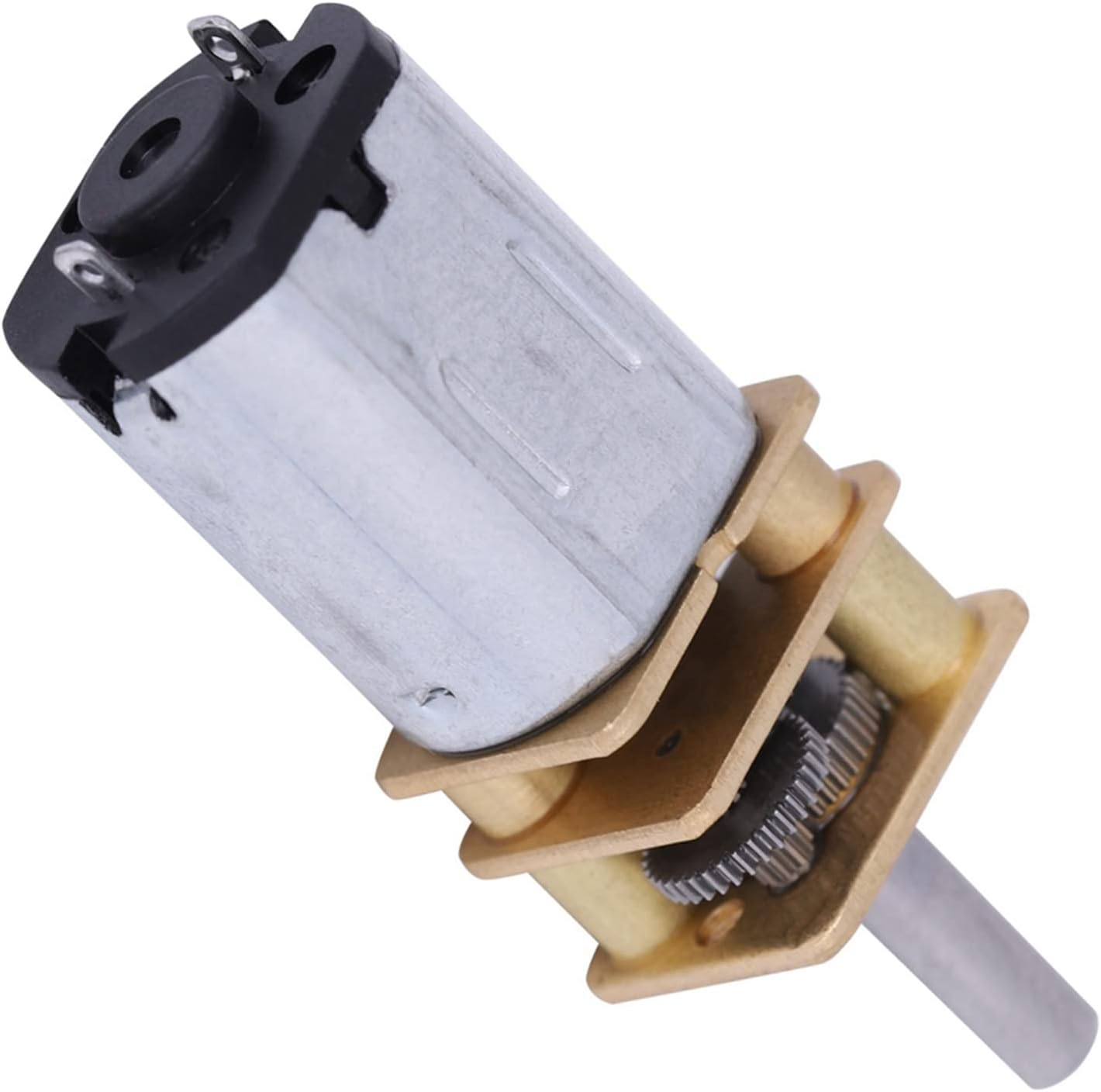 Sluffs DC Brush 6V Mini Gear Motor, New N20 DC3V 6V 12V 50-2000RPM Speed Reduction Gear DC Motor with Metal Gear-Box, Micro Speed Reduction Gear DC Electric Motor with Metal Torque Geared Gea-Rbox image number 6