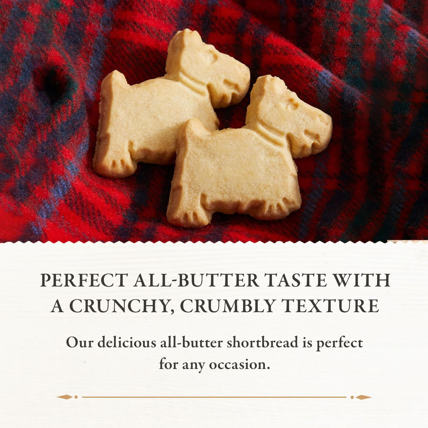 Walkers Shortbread Mini Scottie Dogs, Traditional Pure Butter Shortbread Cookies in Novelty Packaging, 5.3 Ounce Decorative Carton - 124 G (Pack Of 6), Shortbread Rounds image number 7