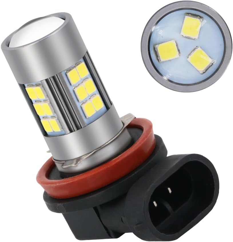 Blyilyb H11/H8 5800K Daily White High Brightness LED Fog or DRL Lamps Replacement for Cars (Pack of 2) image number 4