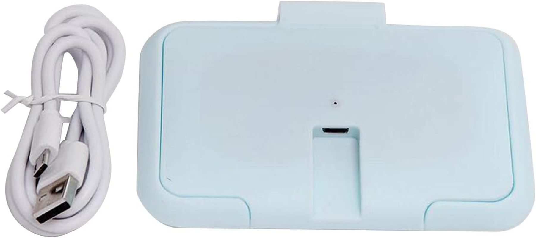 Baby Wipe Warmer,Usb Portable Wet Heater for Diaper Bag Nursery Daycare Keeps Wipes Warm Prevents Drying Evaporation Sensitive Skin Compact Travel Friendly Parents Caregivers image number 3