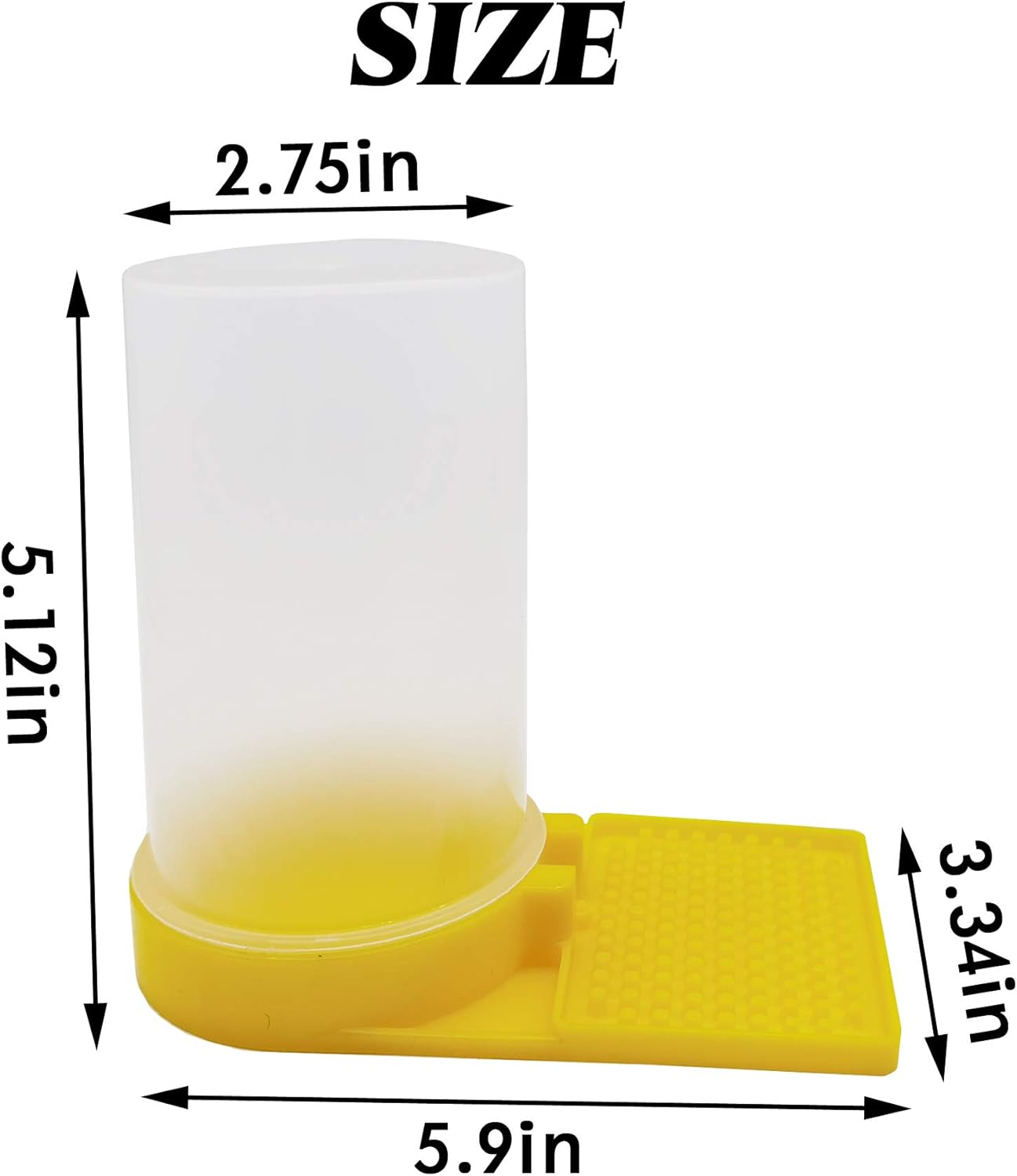 RONYOUNG 3PCS Bee Feeder Beehive Beekeeping Water Dispenser Honey Beehive Entrance Feeder Beekeeper Tools image number 5