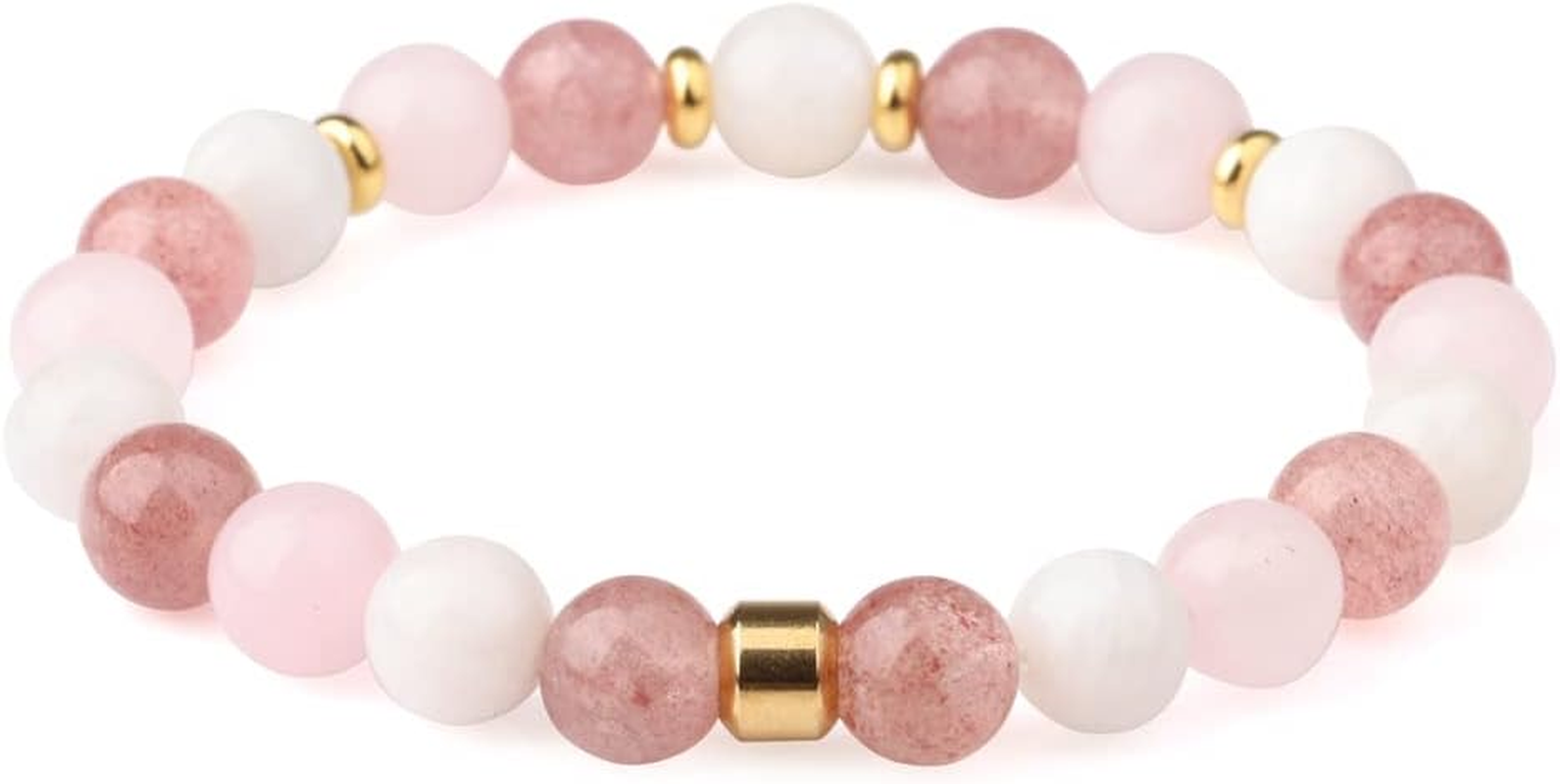 Authentic Crystal Bracelet Gemstone Bracelet Anxiety Relief Stress Relief Bead Bracelet Crystals Bracelets for Women Spiritual Positive Gift for Women