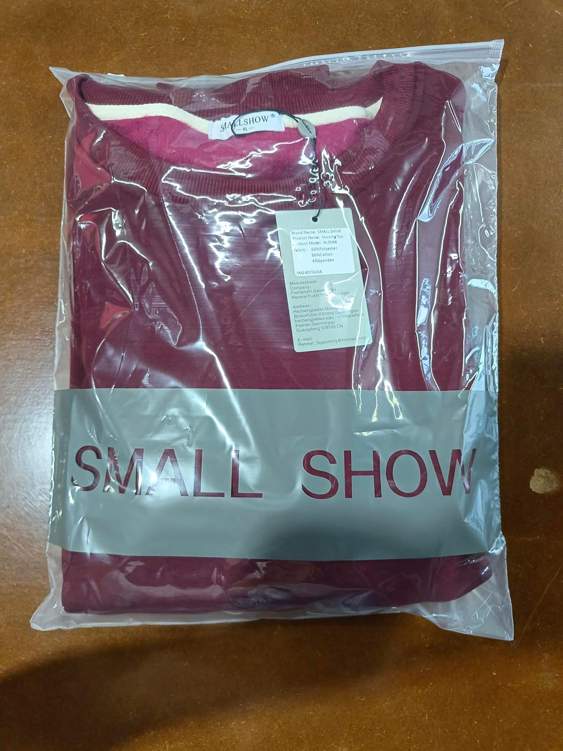 Smallshow Pflege Sweatshirt Langarm T-Shirt Bluse Stillen Pullover Tops Stillshirt image number 6